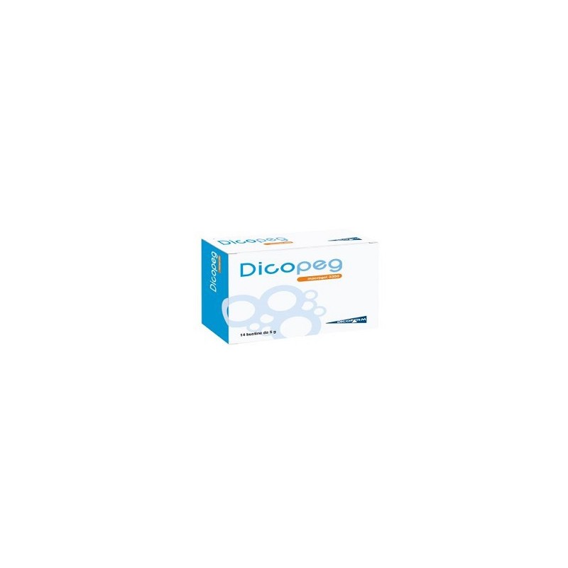 Dicofarm Dicopeg Lassativo 15 Buste Bipartite 7,1 G